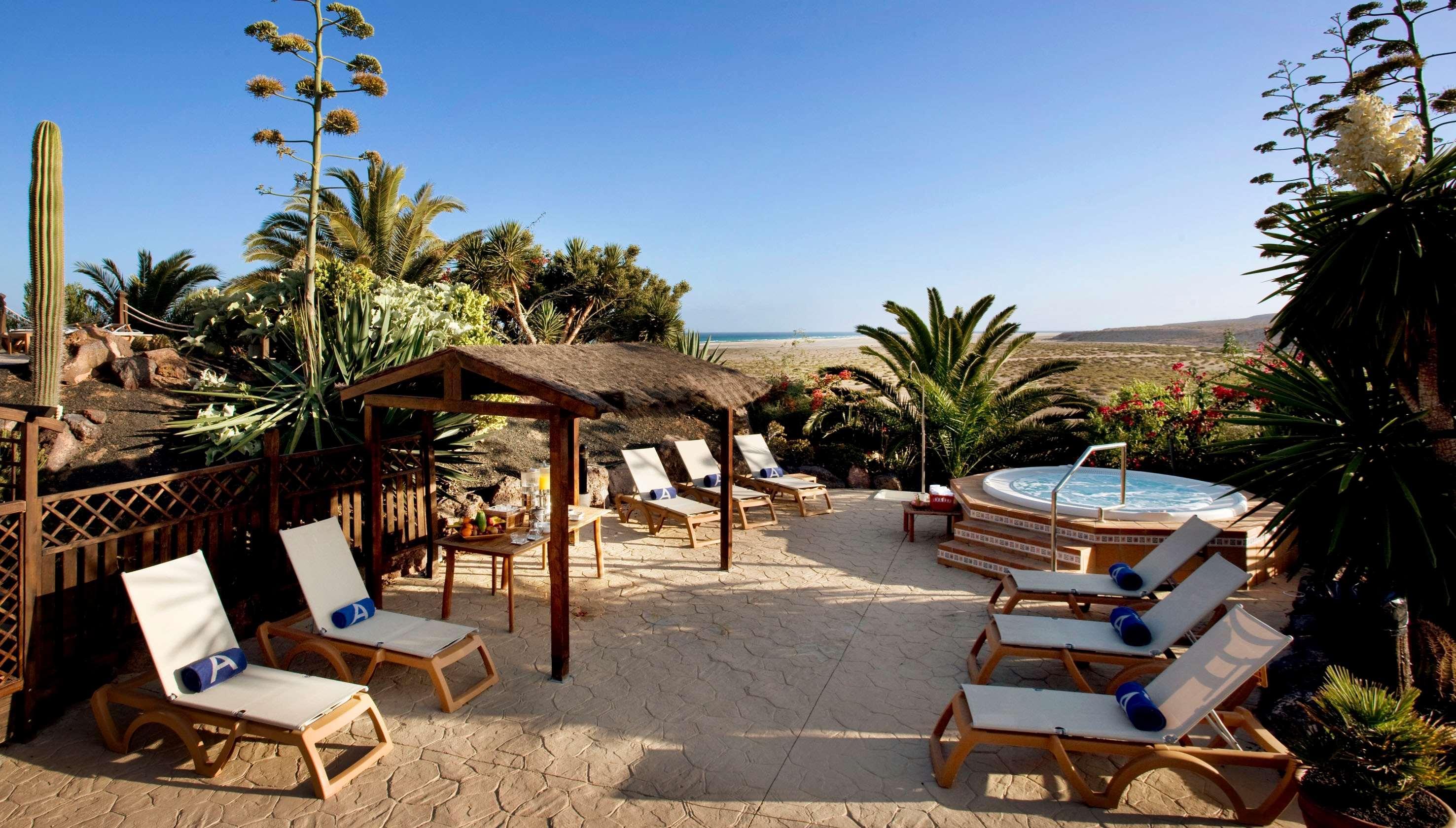 Hotel Meliá Fuerteventura Costa Calma Servizi foto The beach at the hotel