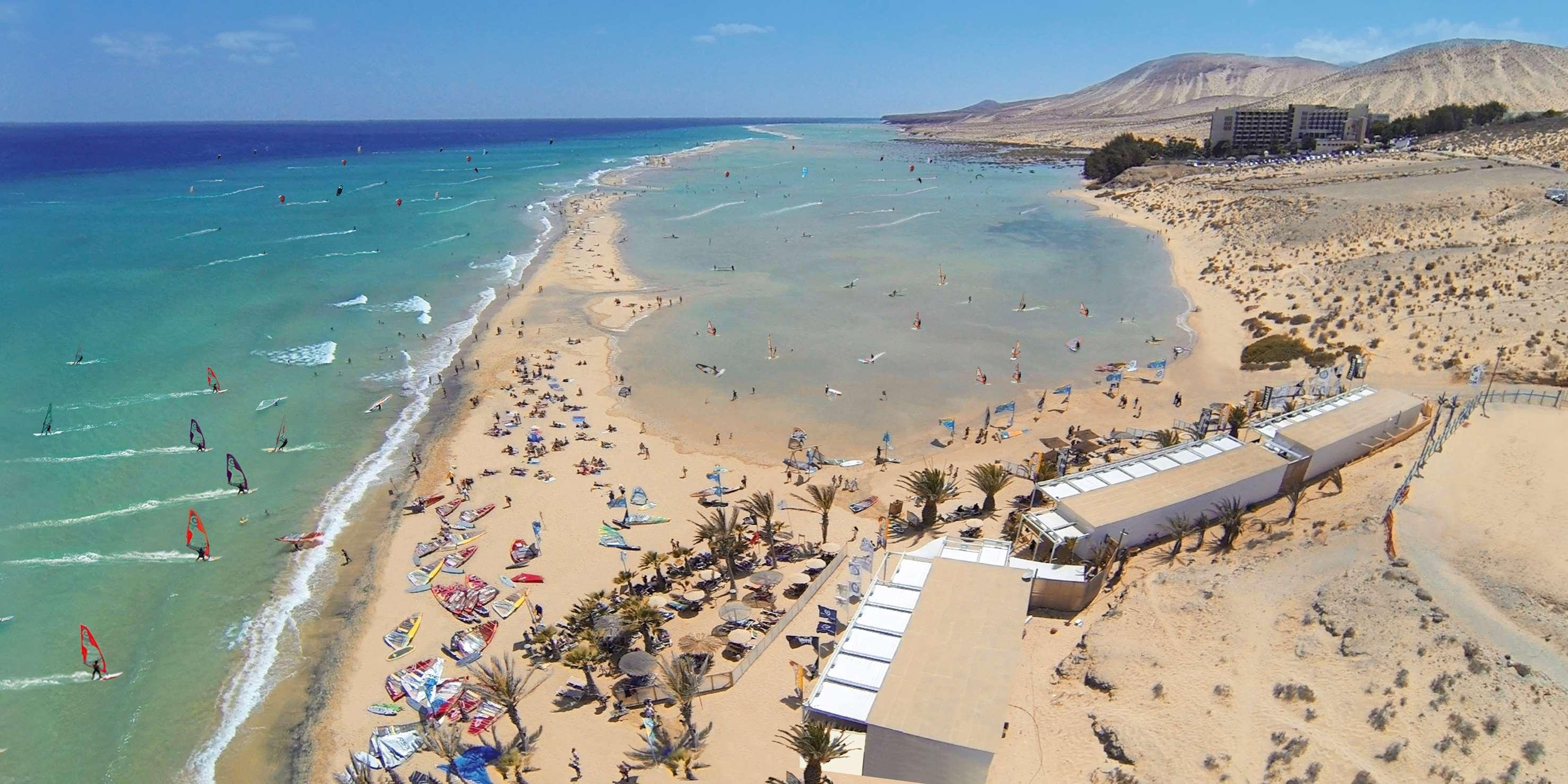 Hotel Meliá Fuerteventura Costa Calma Esterno foto Playa de Sotavento
