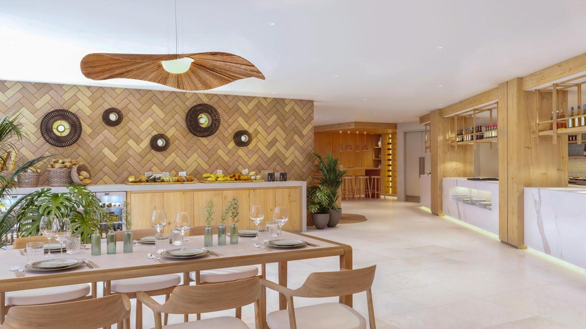 Hotel Meliá Fuerteventura Costa Calma Esterno foto The interior of the new hotel