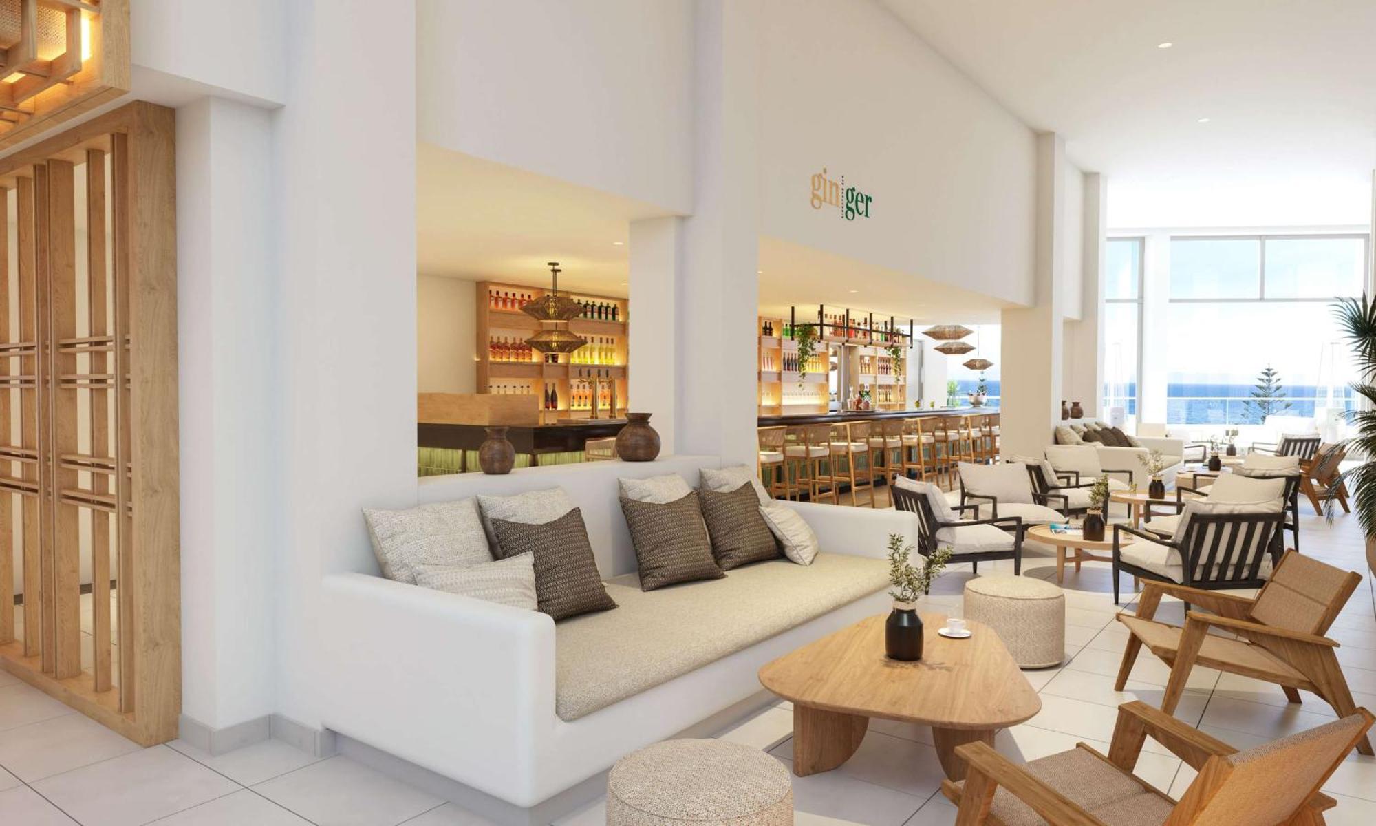 Hotel Meliá Fuerteventura Costa Calma Esterno foto The interior of the hotel